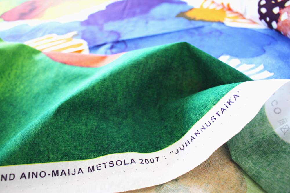 Amazon | 【正規輸入品】マリメッコ生地・布 JUHANNUSTAIKA